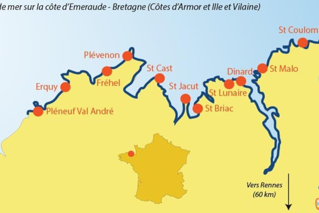 Robert'S Family Petite Maison De Ville Plancoet ภายนอก รูปภาพ